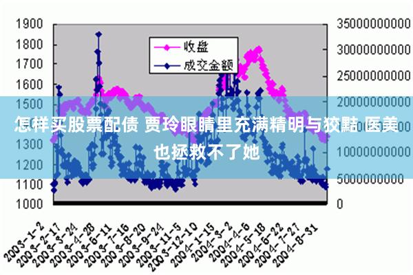 怎样买股票配债 贾玲眼睛里充满精明与狡黠 医美也拯救不了她