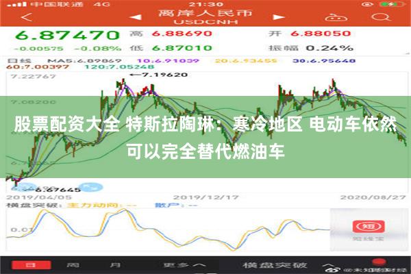 股票配资大全 特斯拉陶琳：寒冷地区 电动车依然可以完全替代燃油车